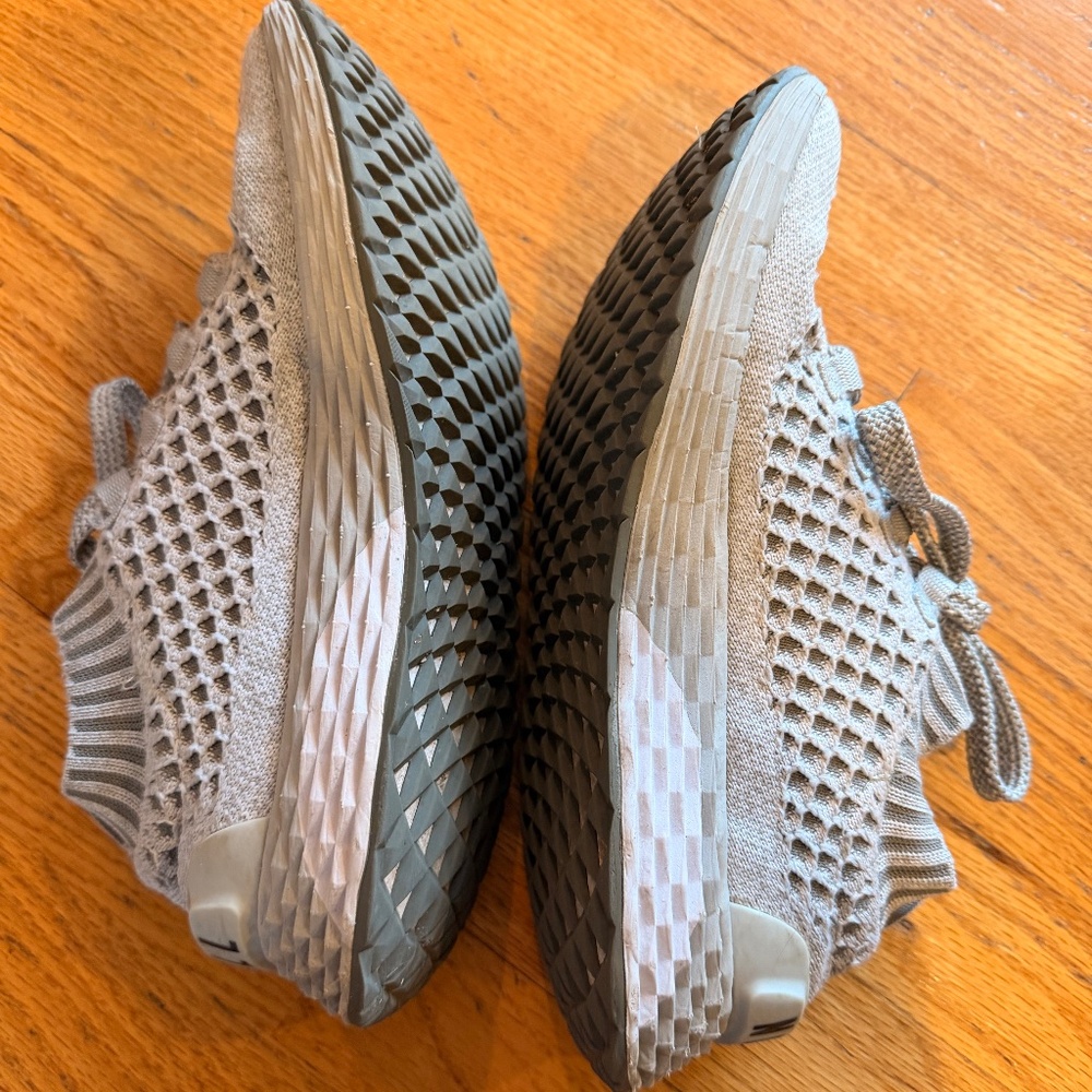 NOBULL All-Day Knit Unisex Trainer Sneakers Men's 6.5 Women's 8 Grey